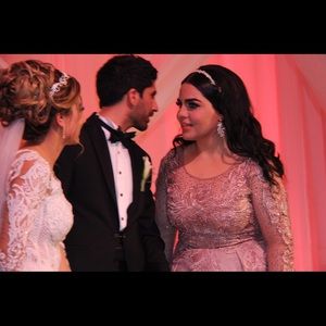 Soft Pink Evening Gown